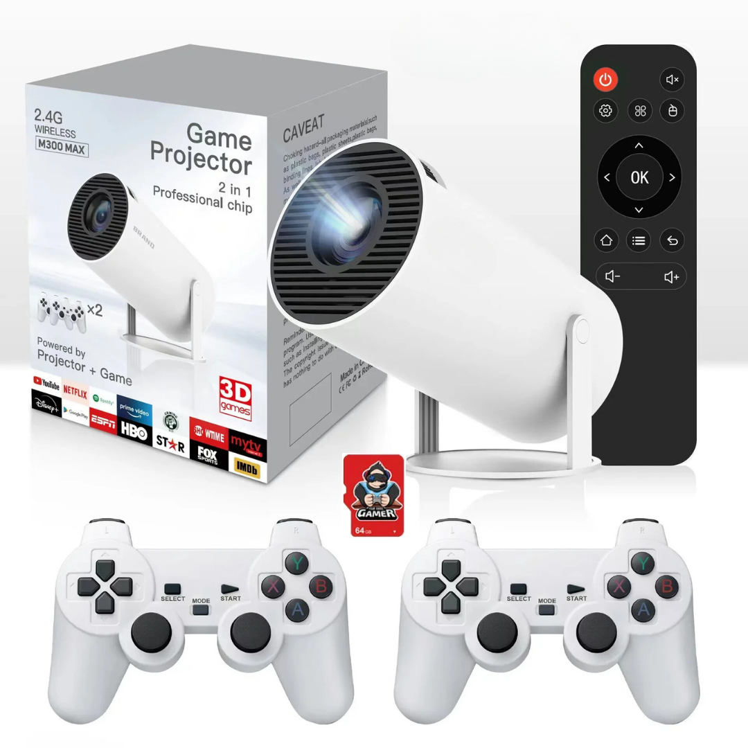 M300 Max Video Game Projector
